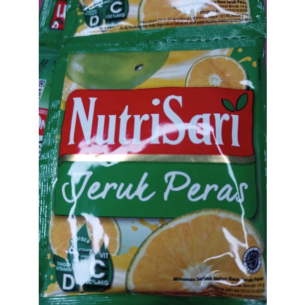 Jual Nutrisari Jeruk Peras G Shopee Indonesia