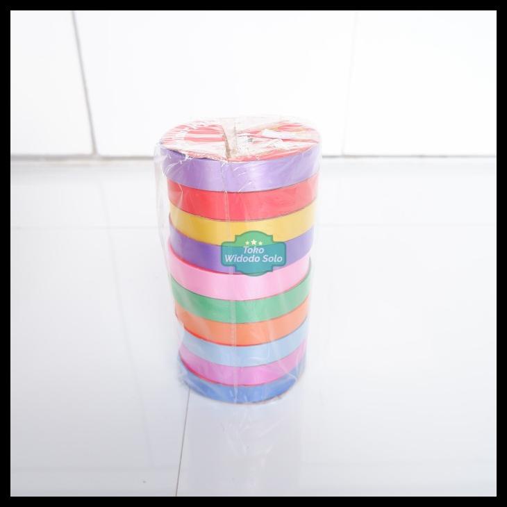 

Pita Jepang Polos 2Cm 1 Pack Campur