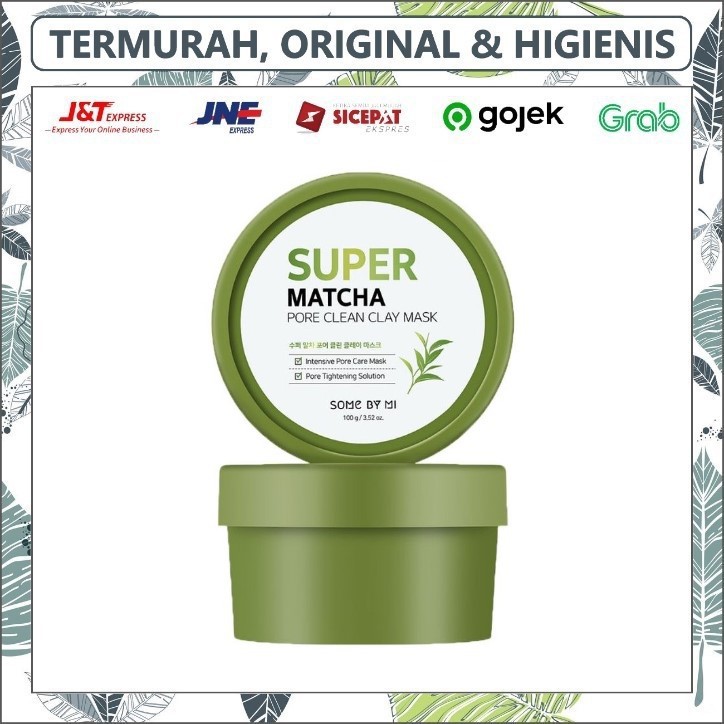 [SHARE] SOME BY MI SUPER MATCHA PORE CLEAN CLAY MASK | MASKER WAJAH SOME BY MI MATCHA SHARE IN JAR