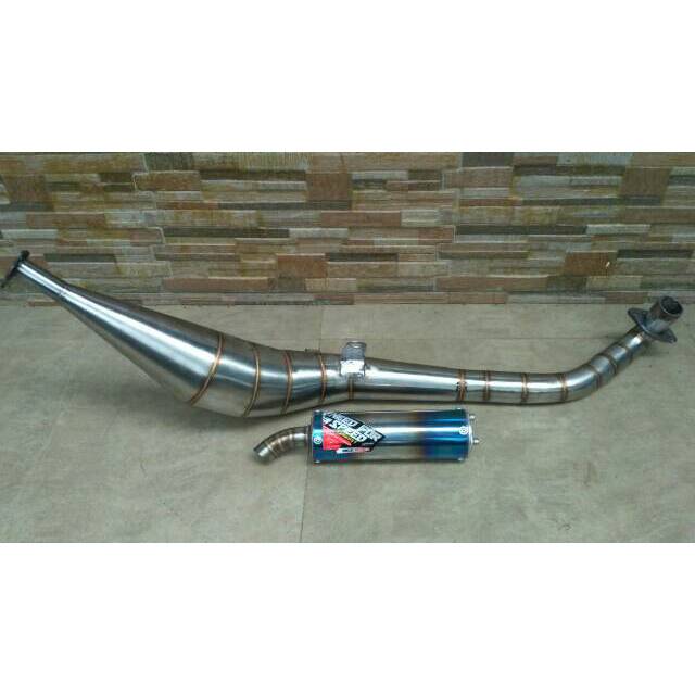 Knalpot fiz r full stenlis