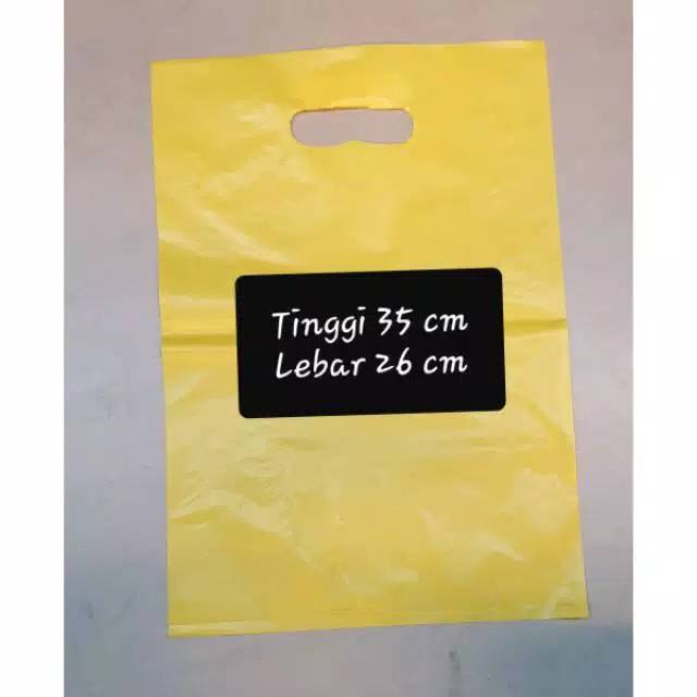 Plastik Online Shop ukuran 26cm / Plastik HD 1Bks isi 100Lbr