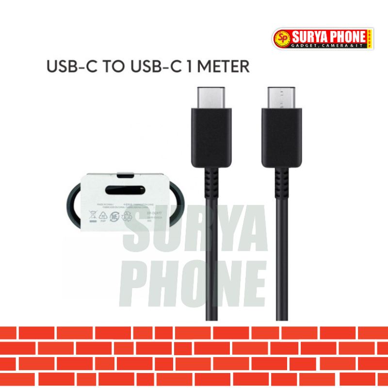 CABLE TYPE C TO C SAMSUNG ORIGINAL 100%