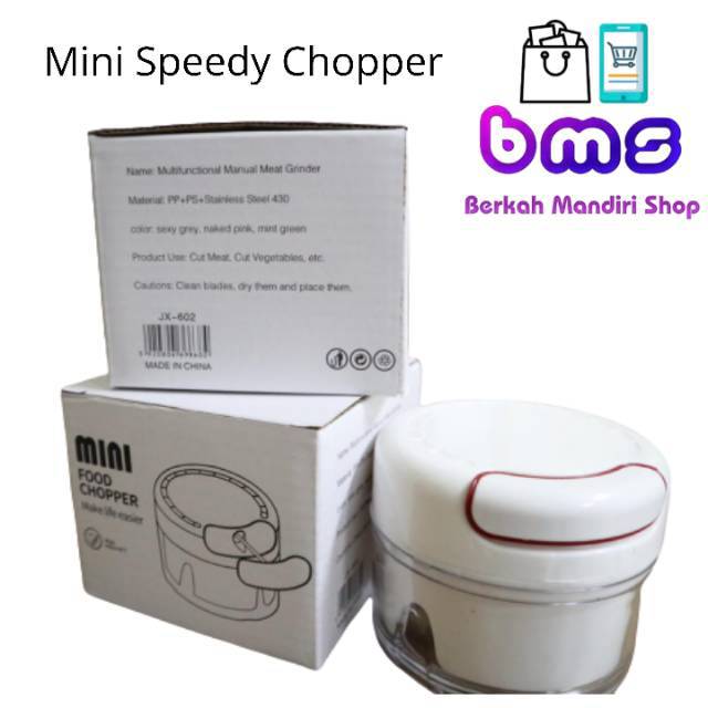 Mini Speedy Chopper // Blender Tangan Tarik Manual // Alat Pencacah Bumbu