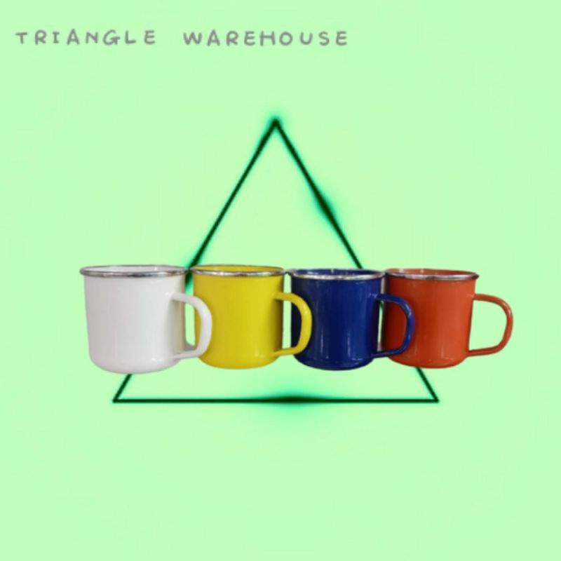 Gelas Cangkir warna enamel mug-9 cm