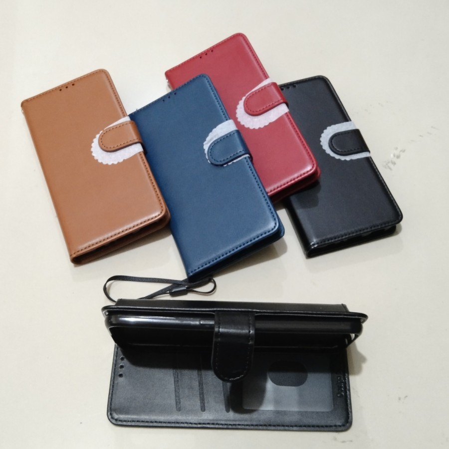 Flip Case Samsung A03 Kulit Casing Cover Dompet Sarung