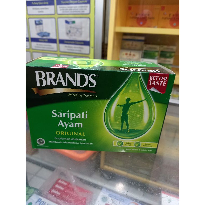 

BRAND'S Saripati Ayam Original 42Gr (Isi 6botol)