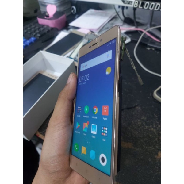 Lcd Fullset Freme Xiaomi Redmi 3 3S Ori copotan sudah tes