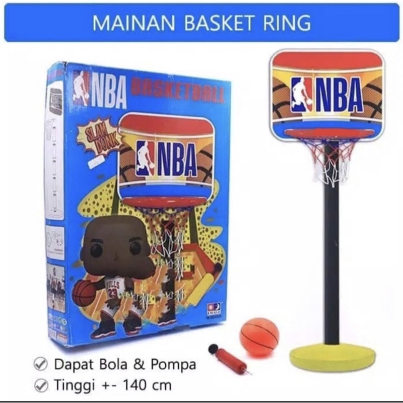 MAINAN RING TIANG BASKET ANAK - MAINAN BASKET BALL ANAK