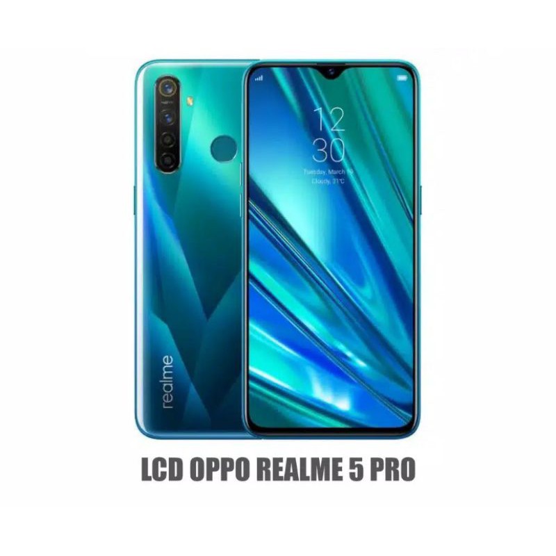 Lcd fullset / lcd touchscreeen realme 5 pro / realme 5pro / realme q original