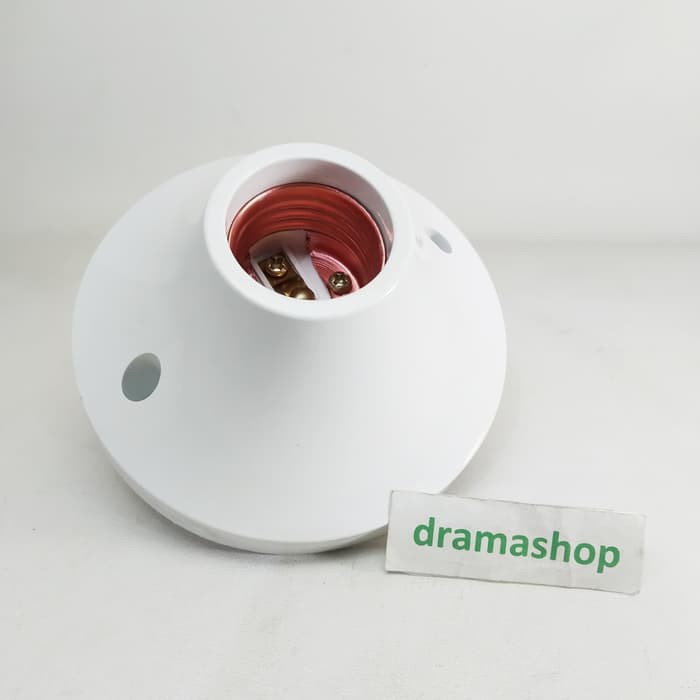 Fiting fitting rumah tempat lampu langit langit Plapon bulat minimalis dramashop