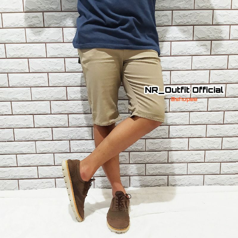 Celana Chino Pria Slim Fit Skinny Cowok Cinos Zaraman Pendek Size 29-38 NR_Outfit Official COD