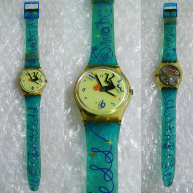 Jam swatch weightless original langka vintage