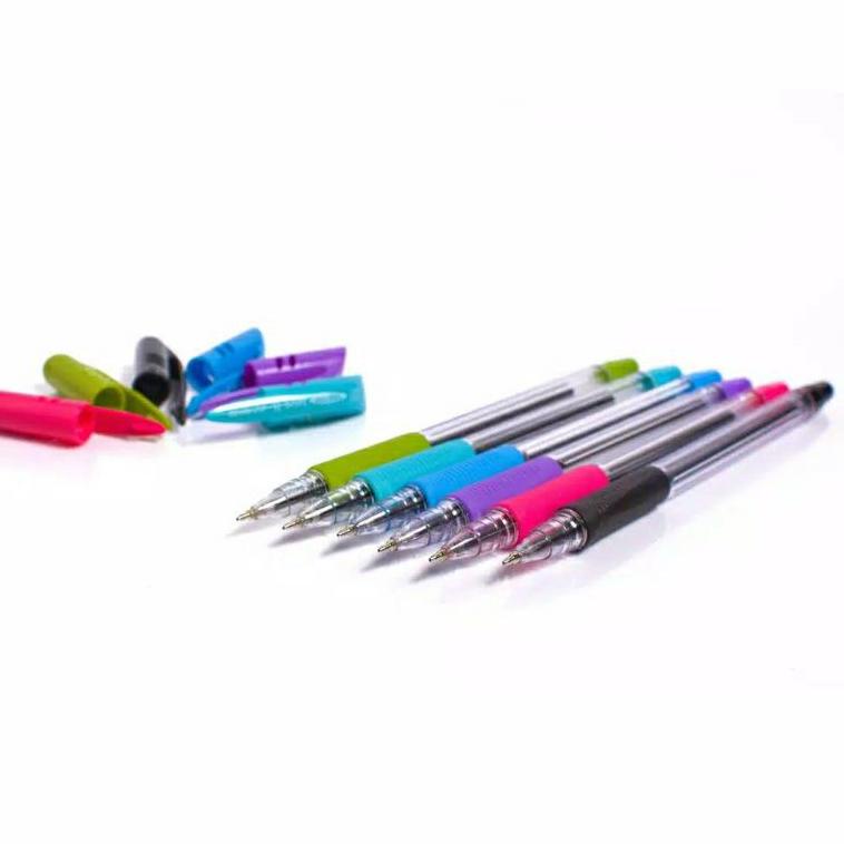 

9.9 Hot Sale Standard Pen g'soft Oil Gel 0.5 Isi 12 Pulpen gsoft 0,5 Tinta Hitam Bulpen / Bolpen / Bolpoin / Bolpoint / Ball Point / Ballpoint / Ballpoin / Vulpen / Pena / Polpen / Polpoin / Polpoint Standardpen Black Ink Gsoft G Soft G'Soft Oil Gel Non G