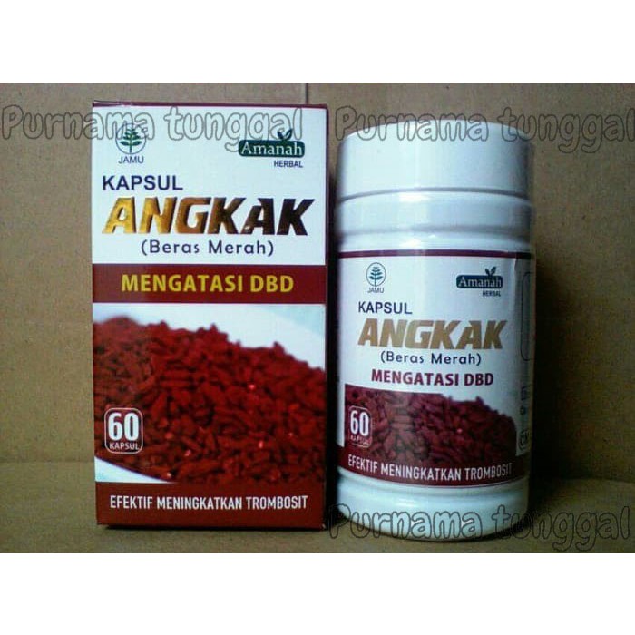 

Kapsul Angkak - Beras Merah