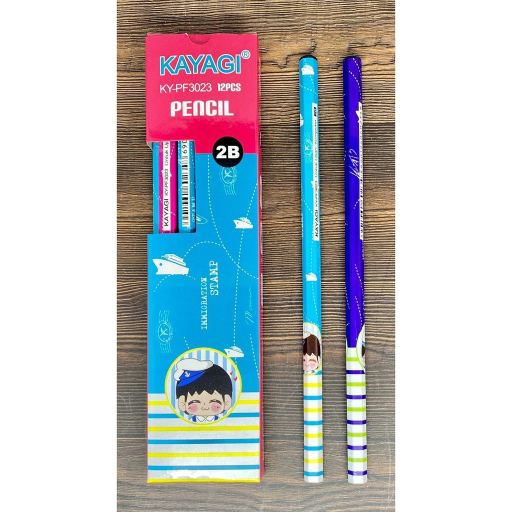 

Kayagi Pencil 2B - KY PF 3023 Isi 12 pcs