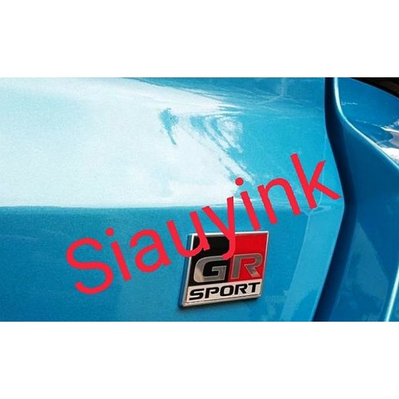 Stiker GR Sport Toyota Raize Rush Universal