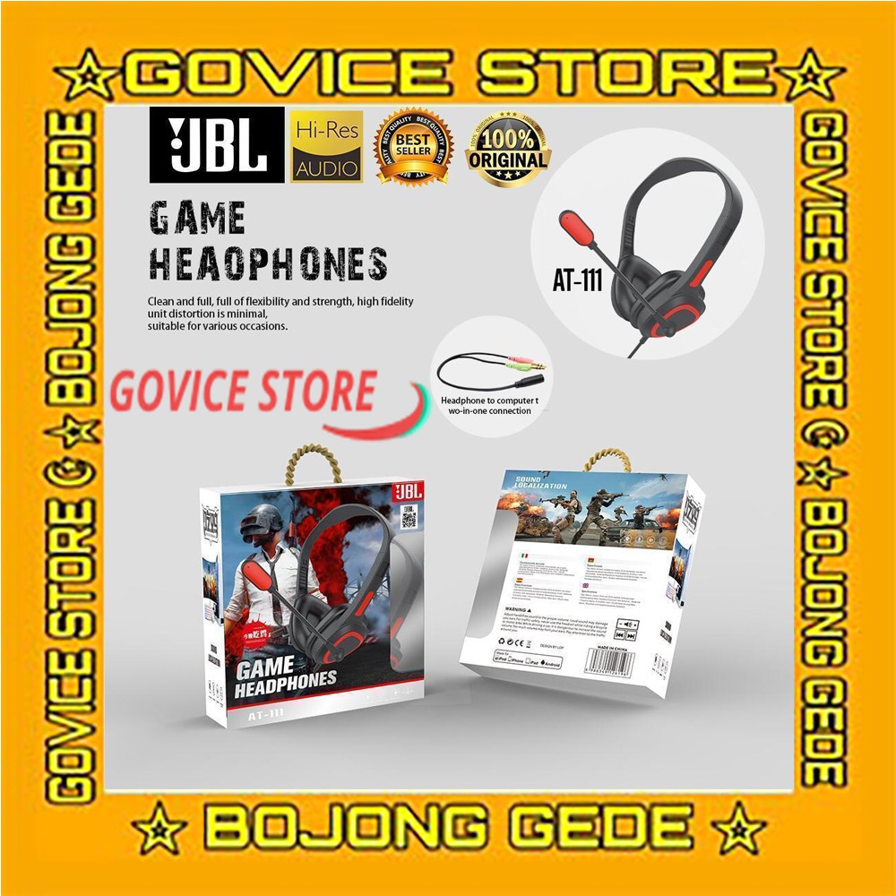 HEADSET BANDO GAMING AT-111