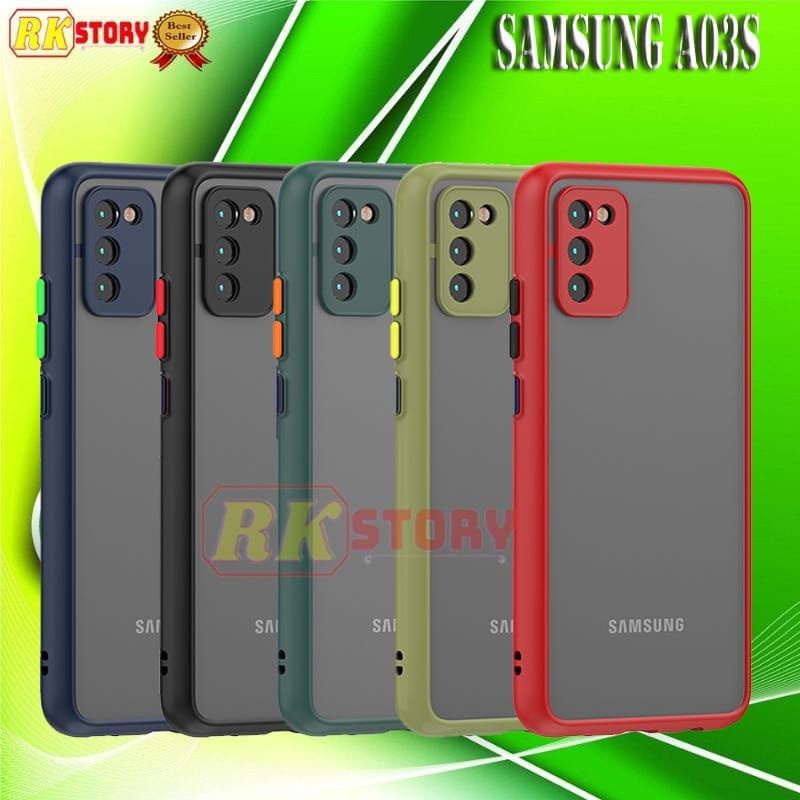 SOFT CASE AERO TYPE SAMSUNG AO3S TERBARU ORIGINAL 100%