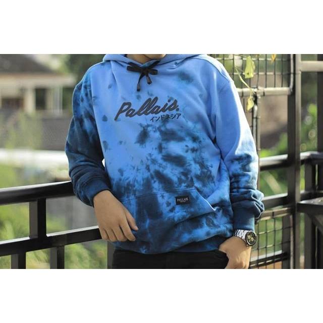 Tiedye Hoodie PALLAIS BabyBlue