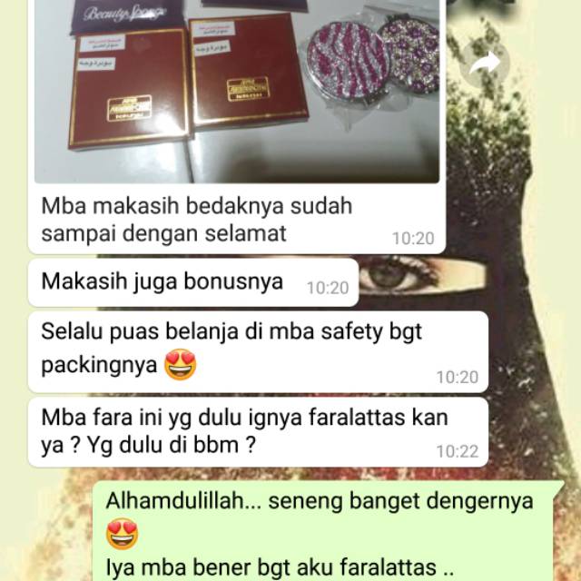 Testi bedak arab kokuryu original faralattas