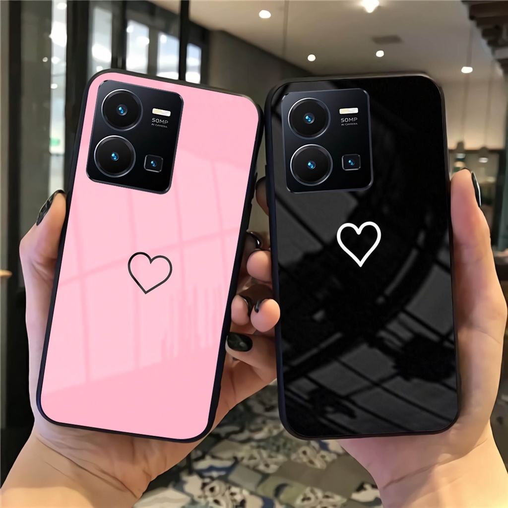 Softcase Glass VIVO Y35 2022 - GK15 - Case HP VIVO Y35 2022 - Case VIVO Y35 2022 - Kesing HP VIVO Y3