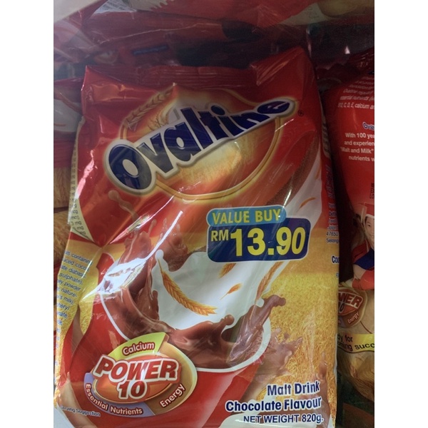 

ovaltine bubuk 850gr 100% original malaysia