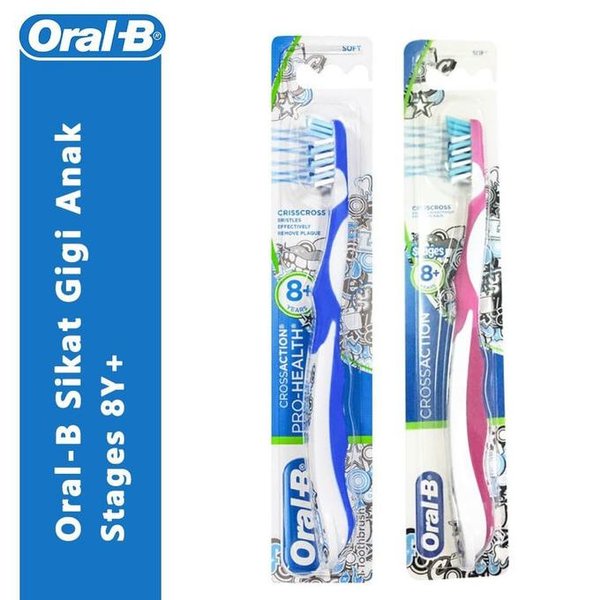 Oral B Baby Kids Toothbrush Stages 1 2 3 4 - Oral-B Sikat Gigi Bayi Anak Stage 1 2 3 4 Kids Series