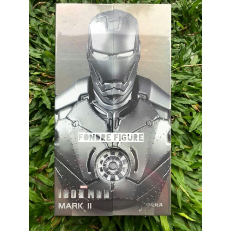 ORIGINAL ZD TOYS IRON MAN MARK 2 MARK II MK 2 MK2 MKII MARVEL SHF FIGMA MARVEL ACTION FIGURE ORI