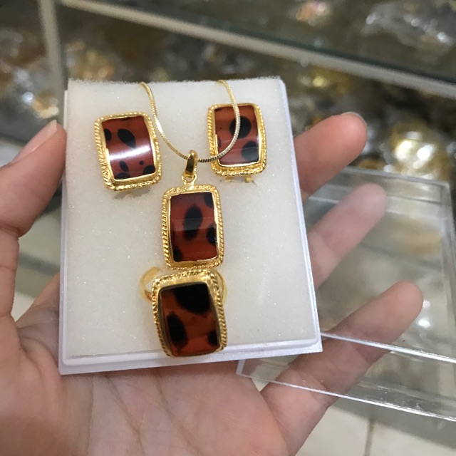 Set kalung pendok alpaka bali