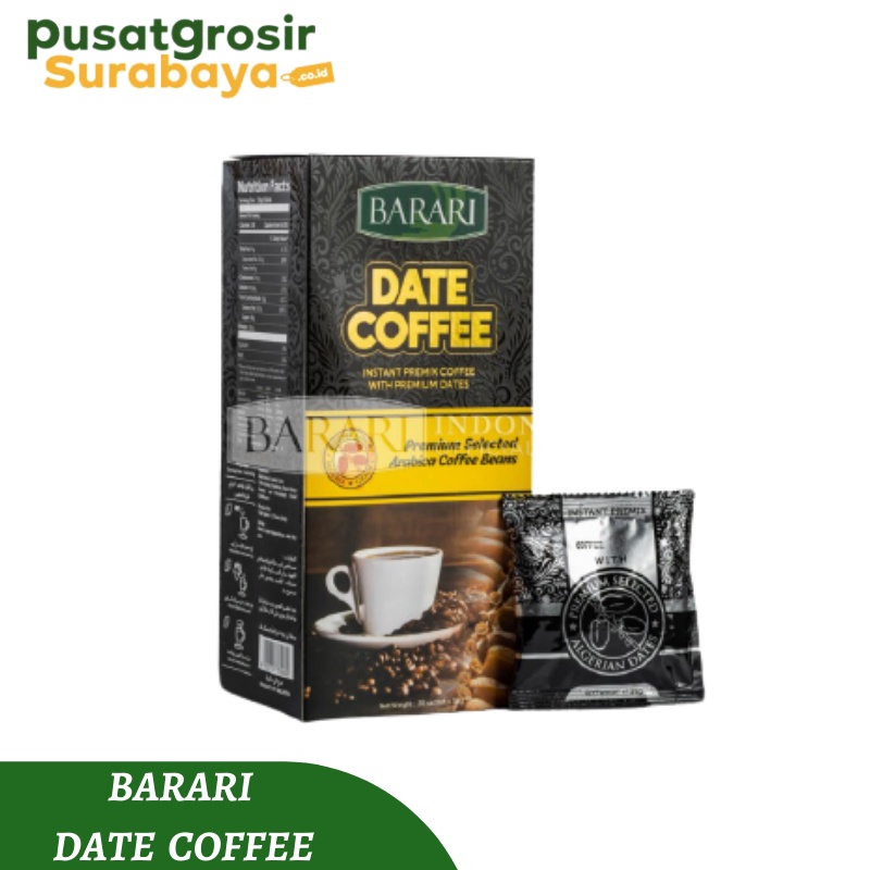 

Barari Date Coffee (Kopi Instant Kurma) Sachet 30gr