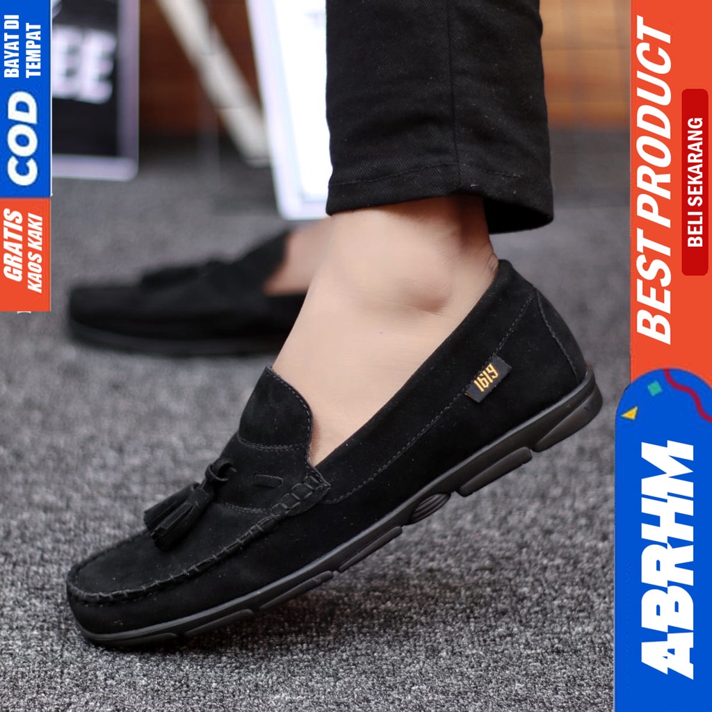 Abrhm Titan - Sepatu Slip On Pria Casual