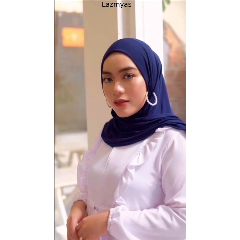 Terbaru Husna Hijab Segitiga Malay  Jersey Premium Zara