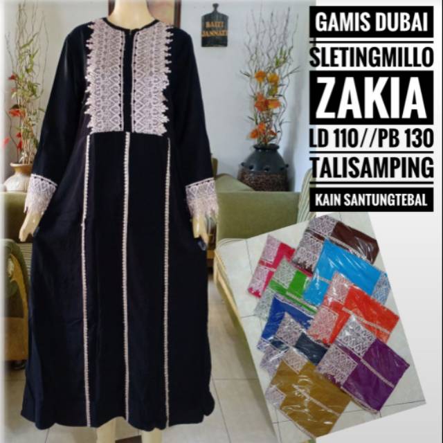Gamis dubai Zakia Renda
