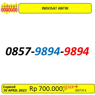 NOMOR INDOSAT ANTIK