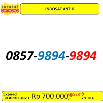 NOMOR INDOSAT ANTIK