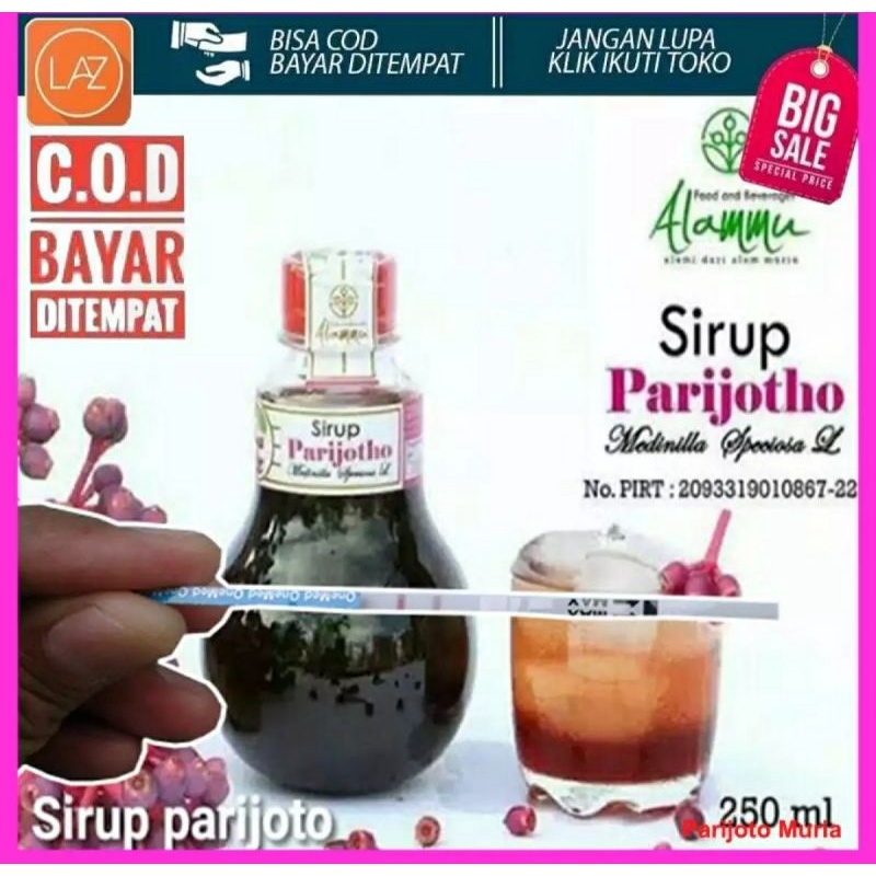 

ORIGINAL SIRUP PARIJOTO ASLI MURIA 250ML