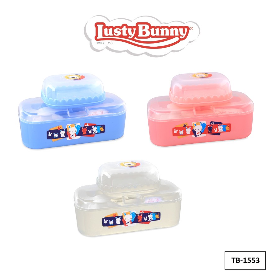 Lusty Bunny Tempat Bedak dan Tempat Sabun Anti Pecah