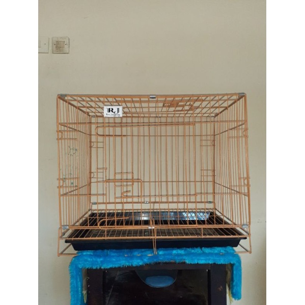 kandang kucing, kelinci, dan anjing-Orange