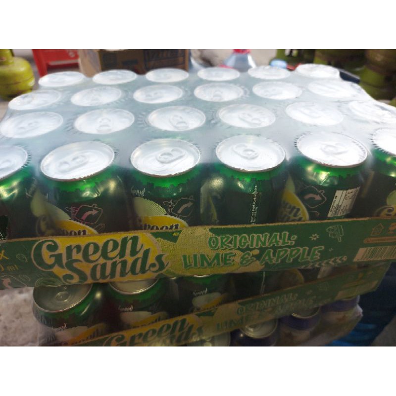 

Green Sands kaleng 330ml perpak isi 24