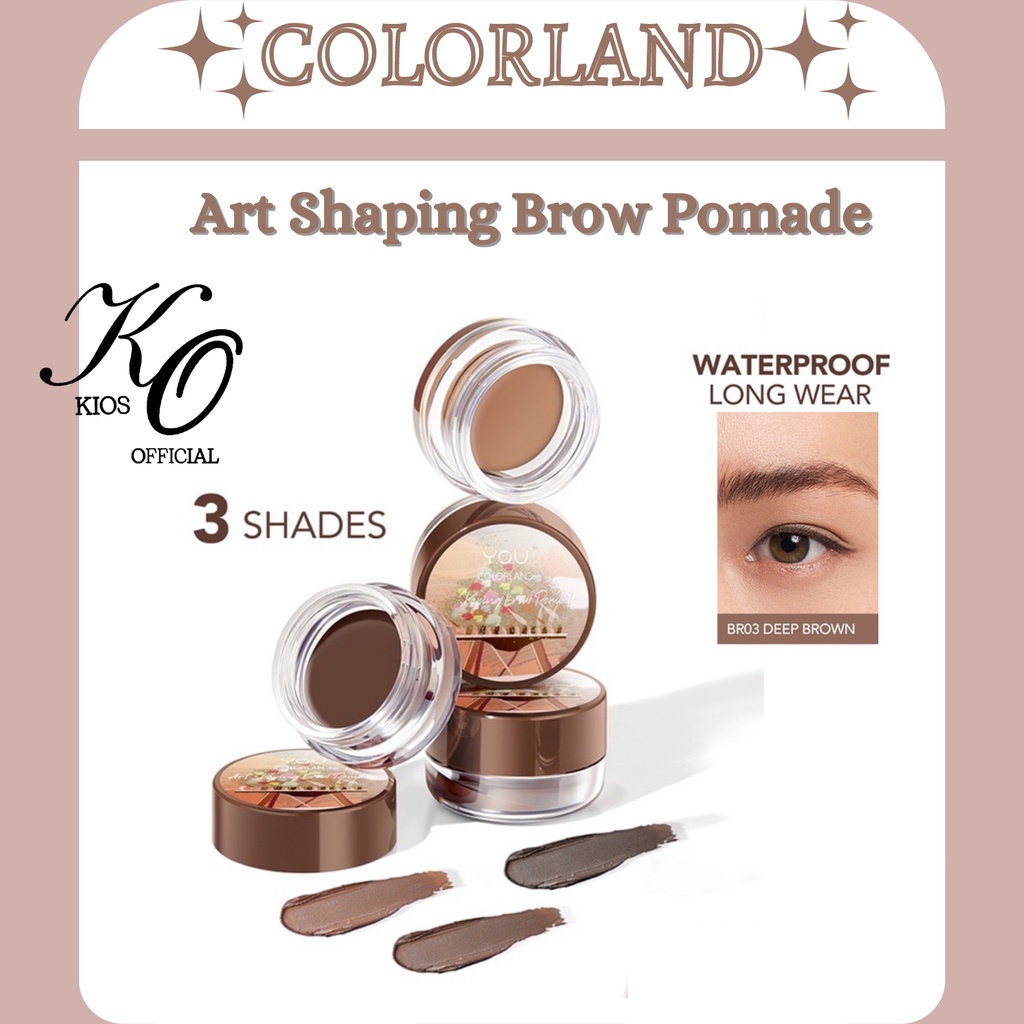 You Colorland Art Shaping Brow Pomade | Eyebrow Pomade | Pensil Alis