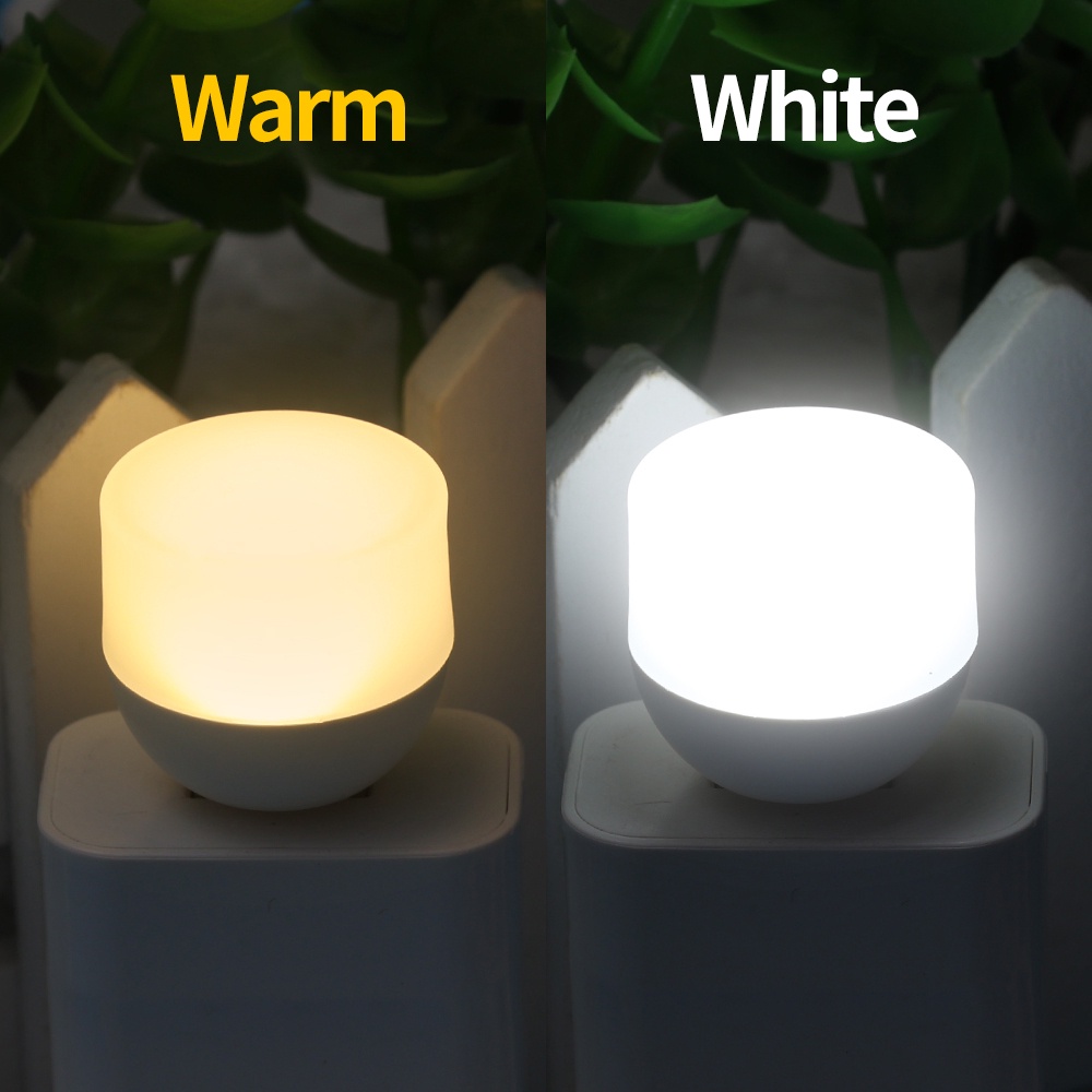 Lampu Baca Led Bulat Portable Hemat Energi Dengan Port Charger Usb