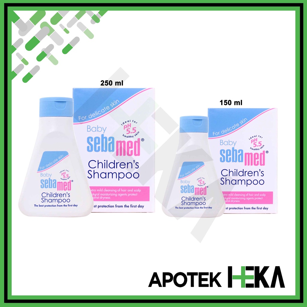 Sebamed Baby Children Shampoo 150 ml / 250 ml (SEMARANG)