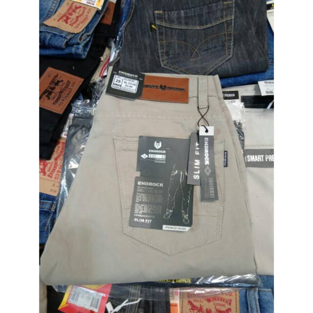 Celana panjang endrock kamvas