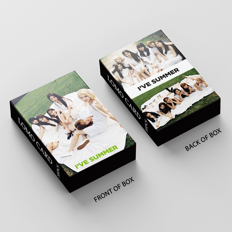 55pcs / Kotak Kartu Foto LOMO Album I 'Ve Untuk Musim Panas