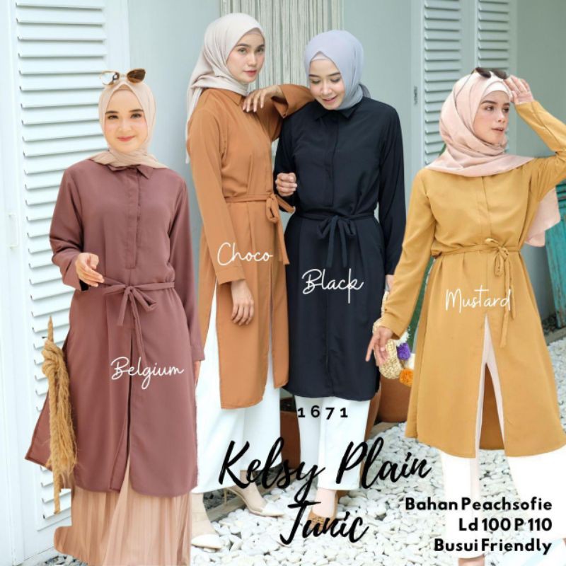 KELSY PLAIN TUNIK