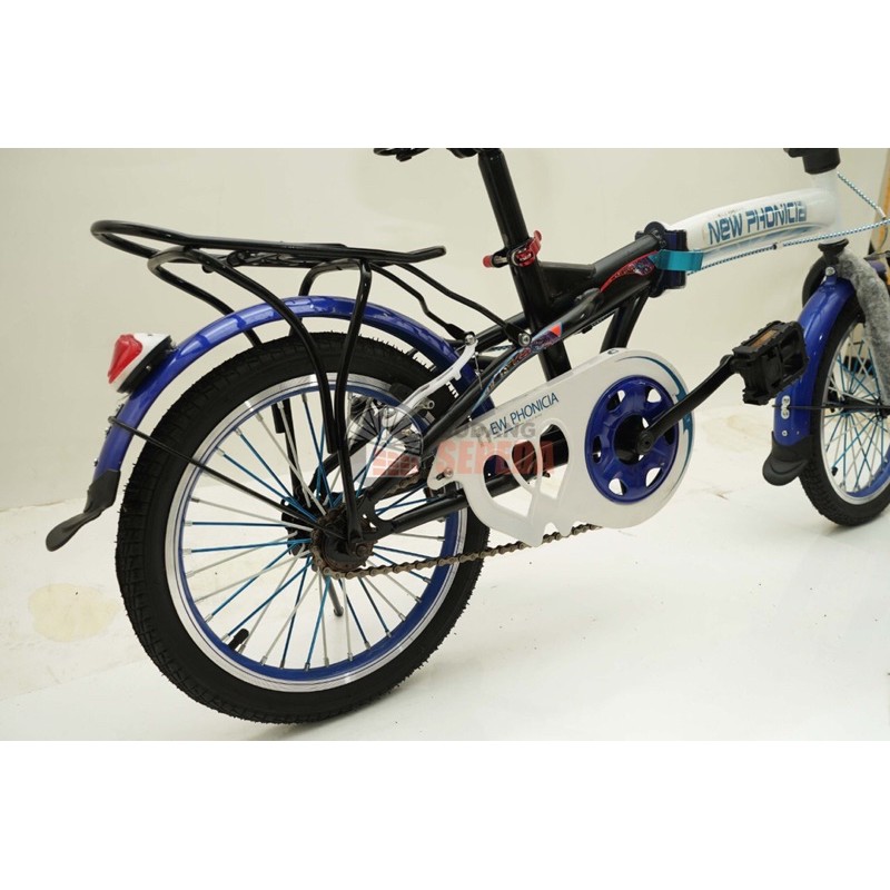 Sepeda Lipat New Phonicia 16 inch 1s Import Termurah folding bike murah berkualitas anak dewasa COD-4