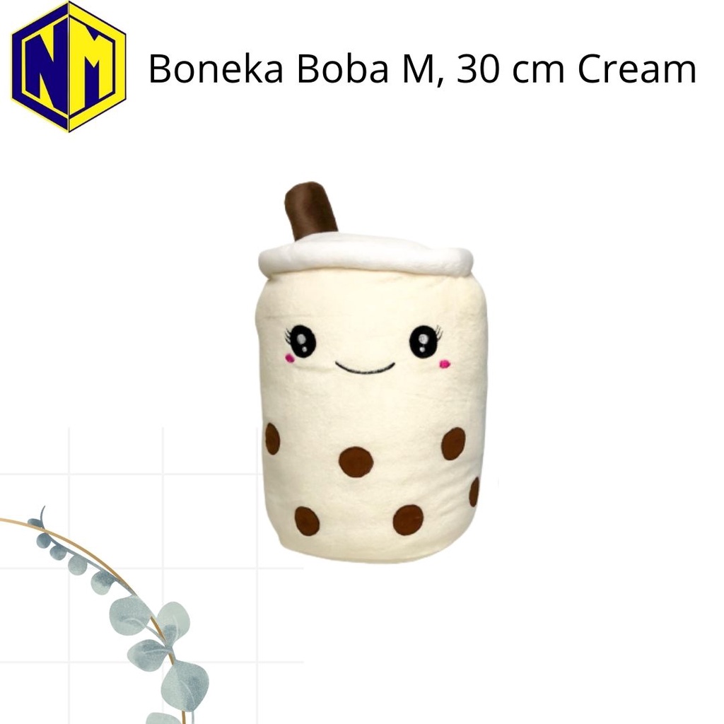 Boneka Boba L (30 cm) Bantal Boba label SNI Original Harga Murahbgt