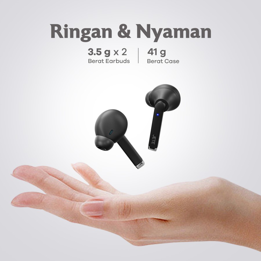 TWS Bluetooth JETE T11 Earbuds Headset Bluetooth 5.1 - Garansi Resmi 2 Tahun