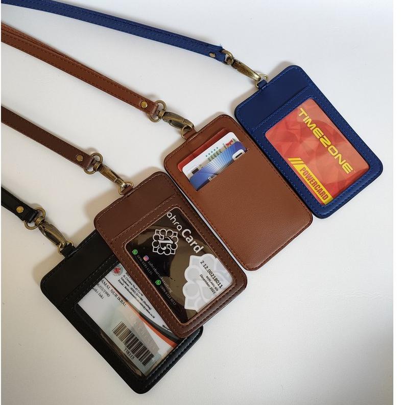 

Terbaru.. Id Card Kulit Name Tag Kulit Card Holder Termurah