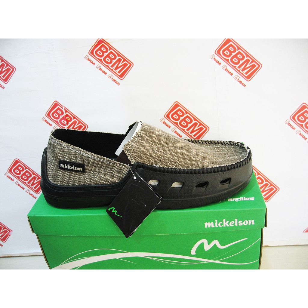 ARDILES MICKELSON EXCELL - SEPATU PRIA SLIP ON SANTAI - Coklat